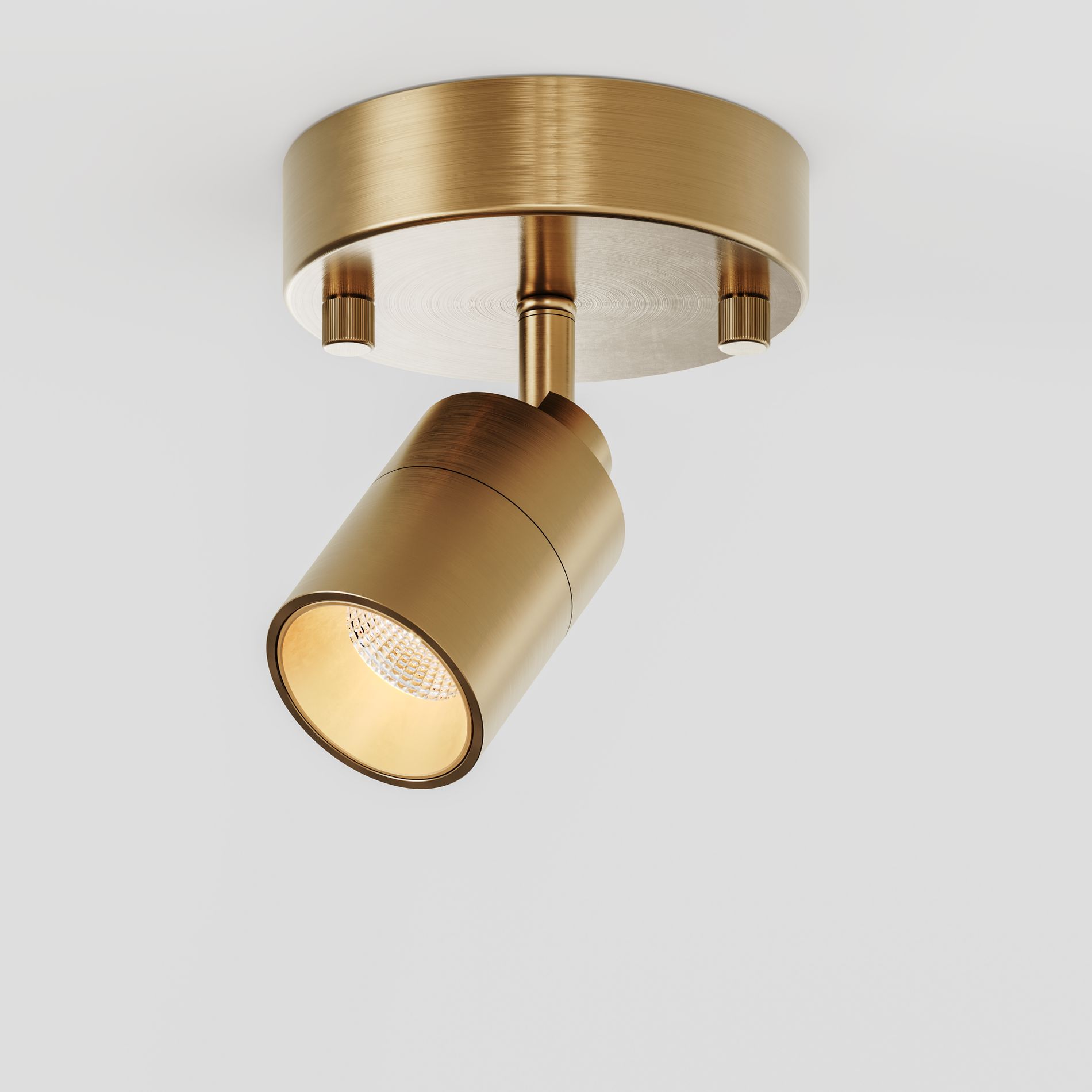 VidaLite Shura LED Spotlight Brushed Brass