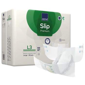 Abena Slip Premium L3 Adult Incontinence Brief L Heavy Absorbency 1000021291, 40 Ct