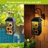 Briarwood Lane Summer Lantern 12" x 6" x 6" Ladybugs and Sunflowers Solar For Summer Lantern - 3 of 4