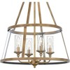Quoizel Lighting Barlow 4 - Light Pendant in  Weathered Brass - 4 of 4