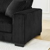 110.63" Corduroy L-Shaped Modular Sectional Sofa with Arc Footstool & Removable Cushions - 4 of 4