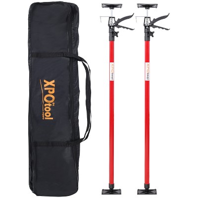 Vynxaria 2-Pack Adjustable Support Poles - Heavy-Duty 7rd Hand System for DIY Projects
