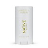 Native Deodorant for Men & Women - Bergamot & Pine - Aluminum Free - 2.65oz - 2 of 4