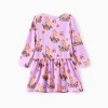 PATPAT Disney Princess Toddler GirlsAriel/Rapunzel 1pc Naia? Floral Ruffled Dress - 4 of 4
