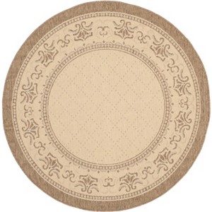 Courtyard CY0901 UV & Stain Resistant Non-Shedding Power Loomed Indoor/Outdoor Rugs - Safavieh - 1 of 4