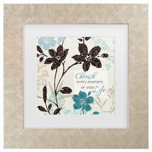Trademark Fine Art - Lisa Audit Botanical Touch Quote I Matted Framed Art - 1 of 4
