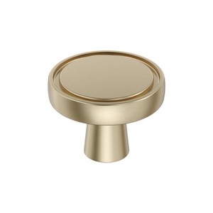 Amerock Destine Cabinet or Furniture Knob, 1-3/8 inch (35mm) Diameter - 1 of 1