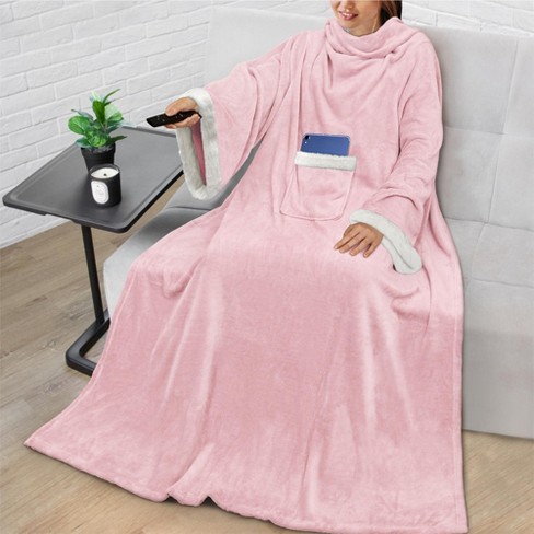  Snuggie Original Wearable Blanket with Sleeves - Warm, Soft  Fleece for Adults - Blue : Home & Kitchen