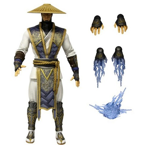 mortal kombat mezco raiden 6 inch