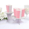 Big Dot of Happiness Pink Confetti Stars - Simple Party Favor Popcorn Treat Boxes - Set of 12 - 3 of 4