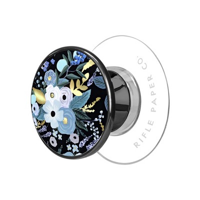 Rifle Paper Co. MINIS - Phone Grip & Stand - Suction Cup - Garden Party Blue