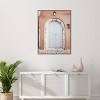 Amanti Art Santorini Dome Complement by Bella Eve Canvas Wall Art Print Framed 32-in. W x 42-in. H. - 4 of 4