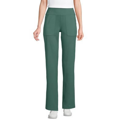 Lands' End Women's Active Hi Impact High Rise Straight Leg Pants