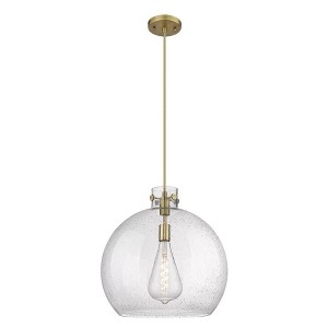 Newton Sphere - 1 Light Pendant In Industrial Style-18.25 Inches Tall and 18 Inches Wide - 1 of 1