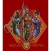 Women's Black Panther: Wakanda Forever Okoye Shuri and Nakia Portraits T-Shirt - 2 of 3