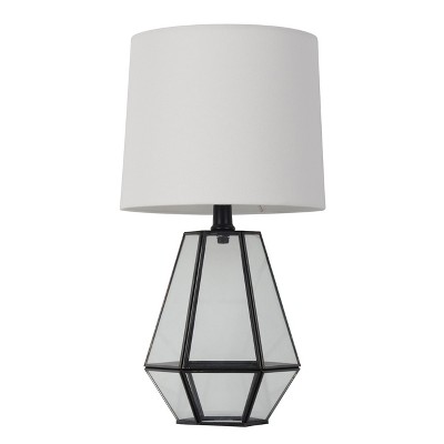 target black table lamp