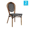 Alamont 2pk Commercial Thonet Stacking Chairs - 2 of 4