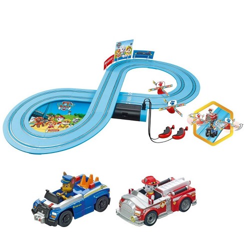 Carrera First Paw Patrol On The Track Beginner Slot Car Racing Track Se :  Target