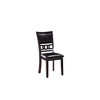 New Classic Furniture, Furniture Gia Solid Wood Dining Chairs in Ebony Black (Set of 2) - 2 of 4