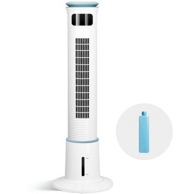 BestParts 43" Mist Tower Fan, 12 Speeds, 3 Modes, 15-Hour Timer, Cooling Humidifier, Low Noise, White