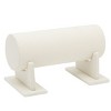 Headband Velvet Jewelry Organizer, Beige T Bar Jewelry Stand for Boutiques, Small Business (12 x 7 In) - 4 of 4