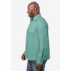 KingSize Men's Big & Tall Tall The No-Tuck Casual Shirt - 4 of 4