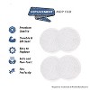 Topvacuumparts Replacement Pads (4 Pads) for Bissell Spinwave Powered Hard Floor Mop 2124 2315 20391 23157 23159 2307 2x Soft Touch # PART 1611297 - 2 of 3