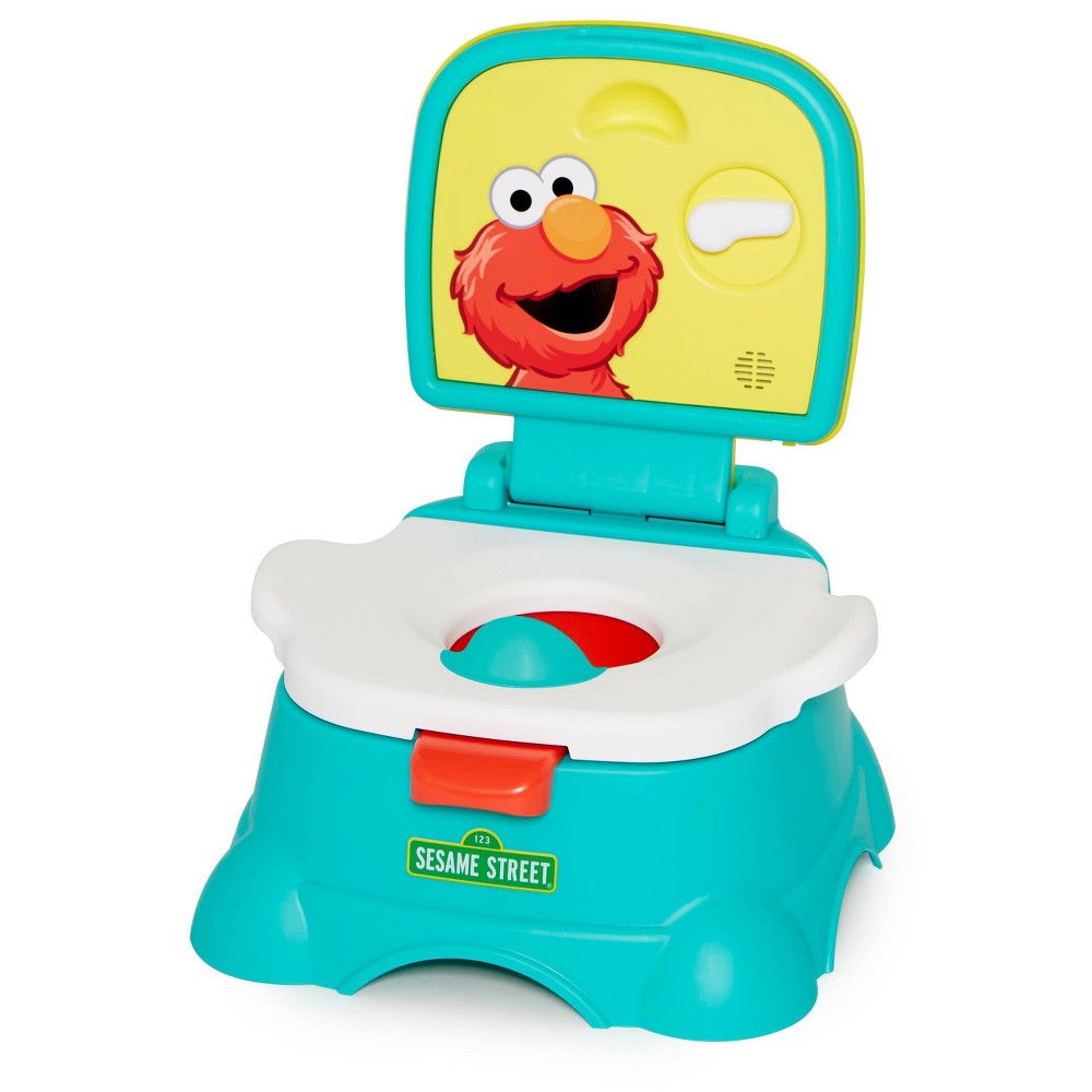 Photos - Potty / Training Seat Sesame Street 3-in-1 Potty Chair, Step Stool and Toilet Training Seat - El 