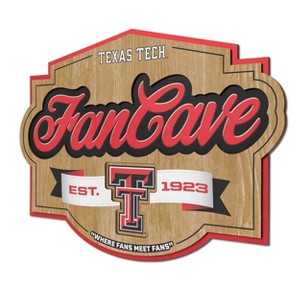 NCAA Texas Tech Red Raiders Fan Cave Sign - 1 of 4