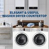 COZONY 54 Inch Washer Dryer Countertop, 2 Tier Laundry Topper with Edge and Drawers for Organization Storage - 2 of 4
