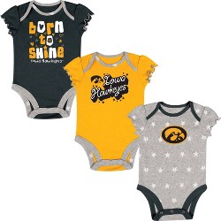 NCAA Official Iowa Hawkeyes Baby Infant Size Creeper Bodysuit New with Tags 