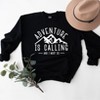 Simply Sage Market Women's Adventure Is Calling And I Must Go Gildan Sweatshirt - 2 of 2