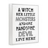 Stupell Industries Quirky Halloween Family Quote Striped Typography Phrase  Framed Giclee Art - 2 of 4