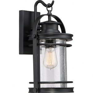 Quoizel Lighting Booker 1 - Light Sconce in  Mystic Black - 1 of 4