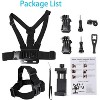 Attop Mobile Phone Chest Strap Harness Mount Head Strap Holder Kit for POV/VLOG, Phone Clip Compatible with iPhone,GoPro Hero 9~1,and Action Cameras - 3 of 4