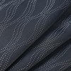 Modern Farmhouse Textured Waves Room Darkening Semi-Blackout Curtains, Set of 2 by Blue Nile Mills - image 3 of 4