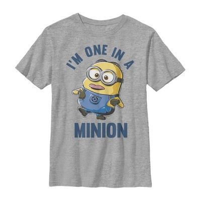 Boy's Despicable Me I'm One in Minion T-Shirt