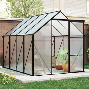 Polycarbonate Greenhouse for Outdoors in Winter - 1 of 4