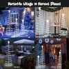 Yescom Sparkle 6 Pack LED Christmas Spiral Light Kit Battery 3/4/6Ft Pre-Lit LED with Star Topper for Indoor Outdoor - 3 of 4