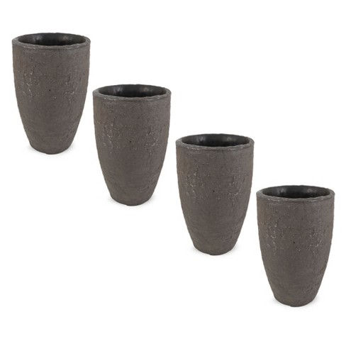 Algreen Products 87311 Athena Self-Watering Planter, Brownstone (4 Pack) - image 1 of 4
