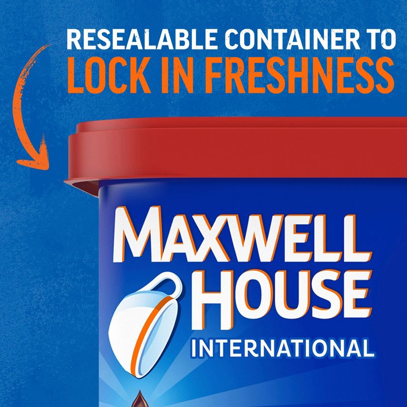 Maxwell House International Vanilla Cafe Medium Roast Beverage Mix - 8.4 oz., 6 of 12