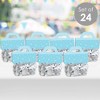 Big Dot of Happiness Blue Confetti Stars - DIY Simple Party Clear Goodie Favor Bag Labels - Candy Bags with Toppers - Set of 24 - 2 of 4