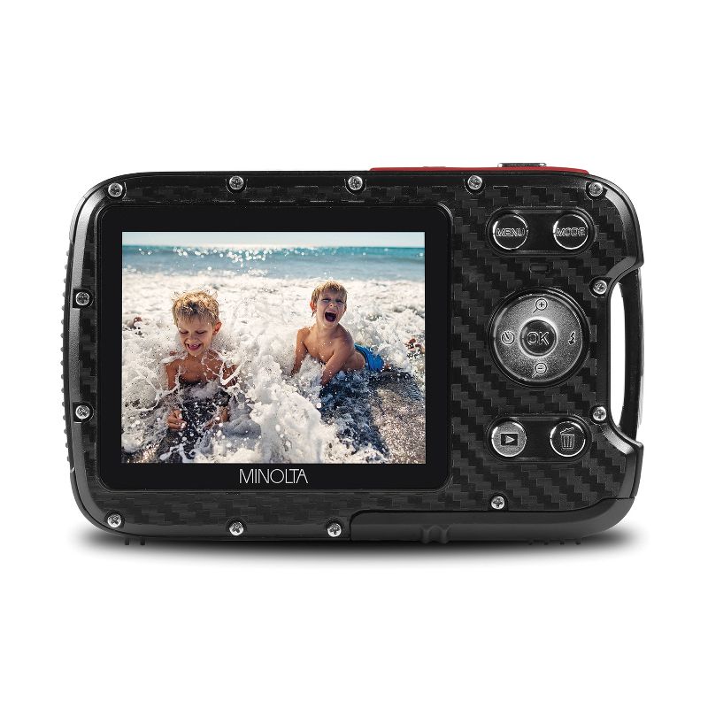 Minolta® MN30WP Waterproof 4x Digital Zoom 21 MP/1080p Digital Camera, 3 of 9