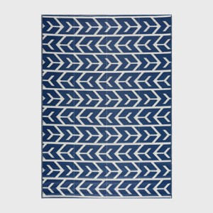 Playa Rug Amsterdam Plastic Rectangle Woven Indoor Outdoor Folded Floor Mat - 1 of 4