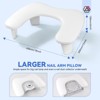 Saviland U-Ergo Salon Arm Support: Detachable Legs w/ Waterproof PU Cushion - Nail Tech Bench Rest System. - 4 of 4