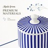 Spode Steccato Covered Sugar Bowl, 10 Ounce Earthenware Container with Lid, Cobalt Blue Striped Design, Microwave Dishwasher Freezer & Oven Safe - 4 of 4