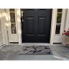 A1HC Copper Leaves Welcome Door Mat 18"x30" Outdoor Rubber Entrance Mat with Non-Slip Backing - 3 of 4