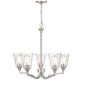 Millennium Lighting Caily 5 - Light Chandelier in  Brushed Nickel - 1 of 2