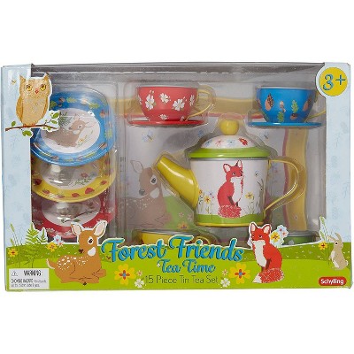 forest friends tea set