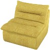 CAVINAS Modern Comfy Foam Bean Bag Chair with Backrest,Single Corner Bean Bag Couch,Accent Chairs for Living Room - 3 of 4